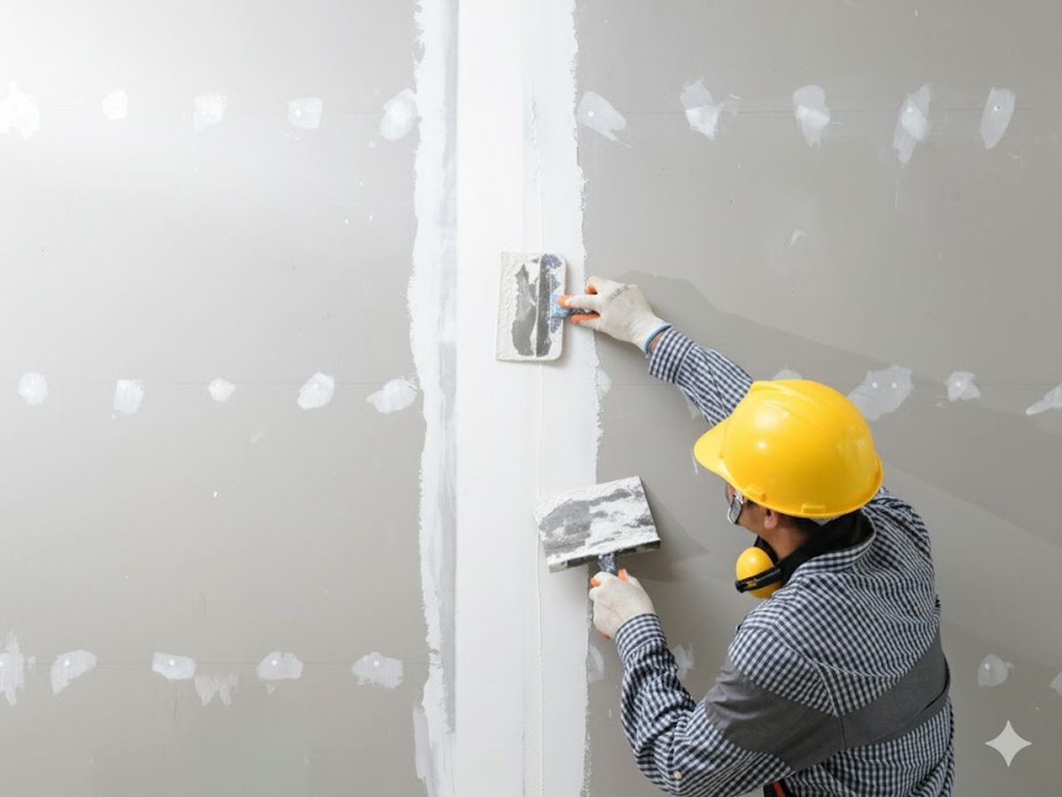 Photos de chantier — équipe au travail